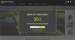 Desktop Screenshot of bracketron.com